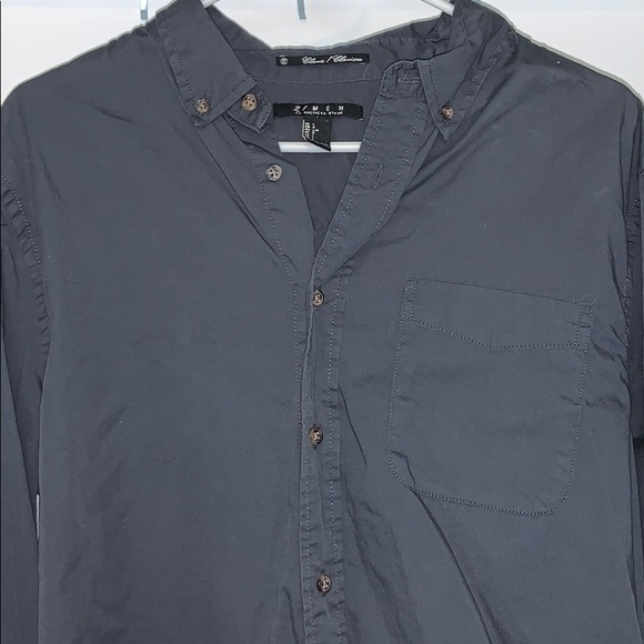 Charcoal Button-Down - Picture 4 of 4